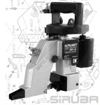 click HERE to see the SIRUBA AA-6 machine